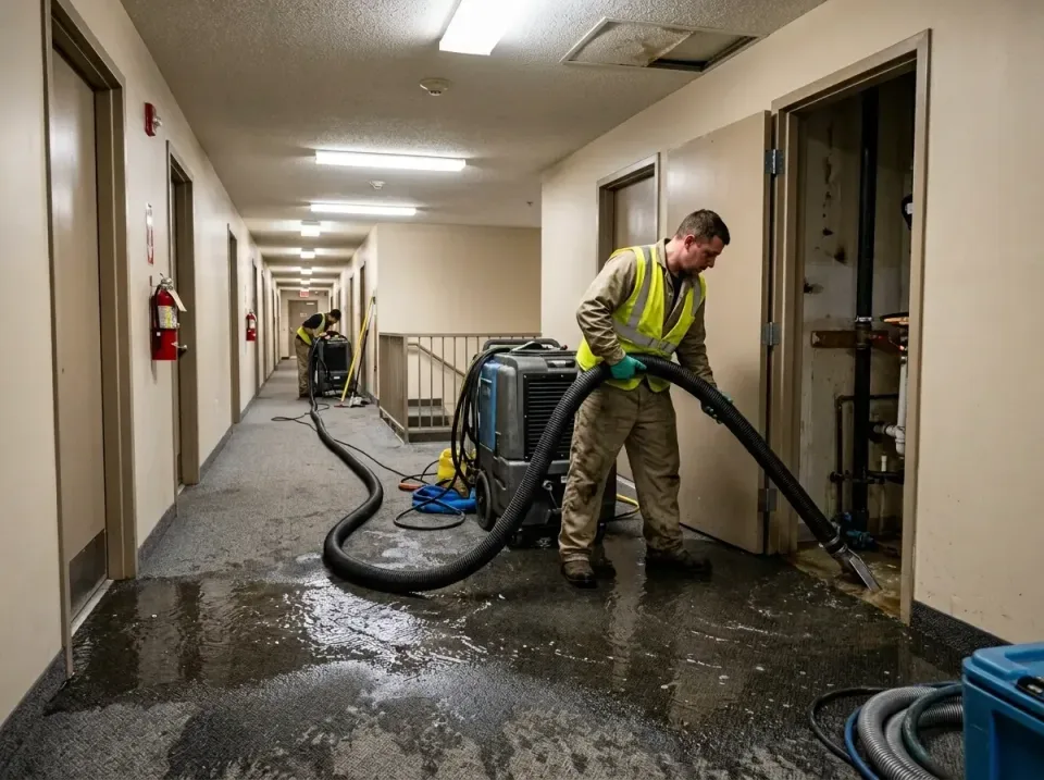 multi-unit-apartment-hallway-f-005 — frequently asked questions, Emergency Burst Pipe Water Extraction & Removal in Pageland…